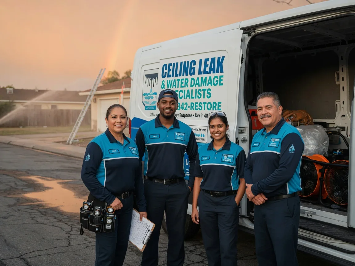 Ceiling Leak Cleanup company in Cross Junction, VA